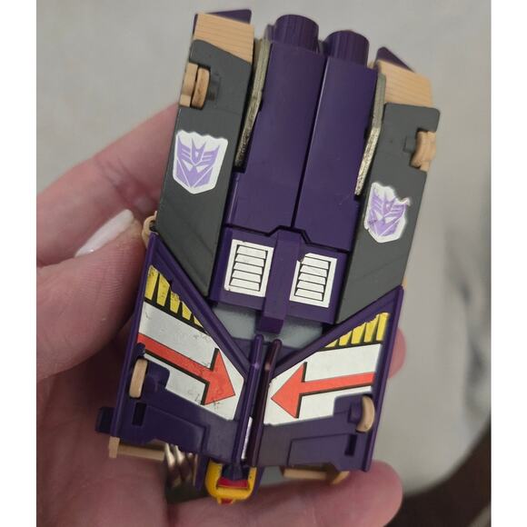 Lot 4 Vtg G1 Transformers Devastator Constructions 1984 Japan Green Dump Truck - Picture 10 of 11